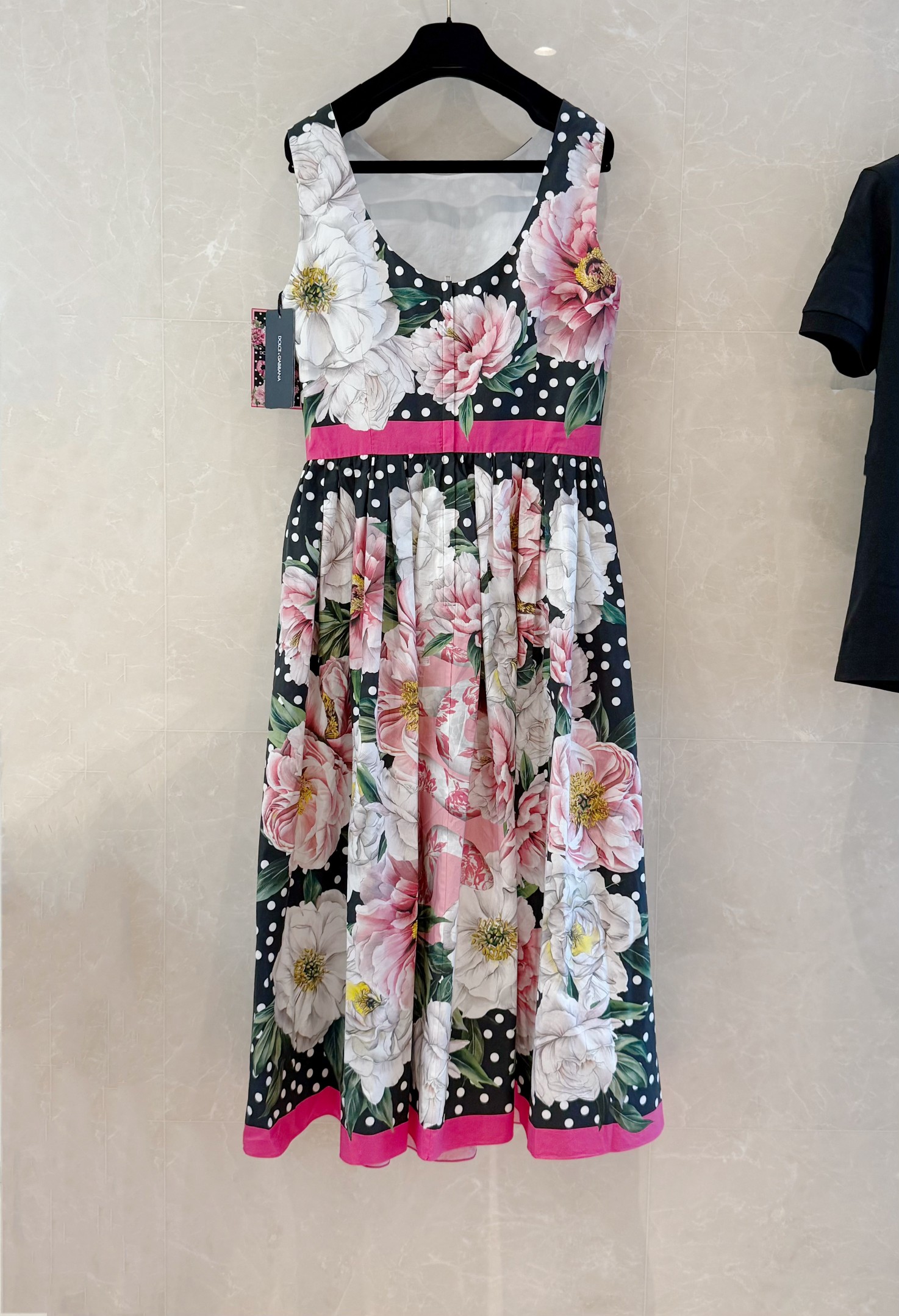 Elegant DG25 Spring Dress: Snake Year Limited Edition - Floral & Polka Dot 6 a1739696435824 0784