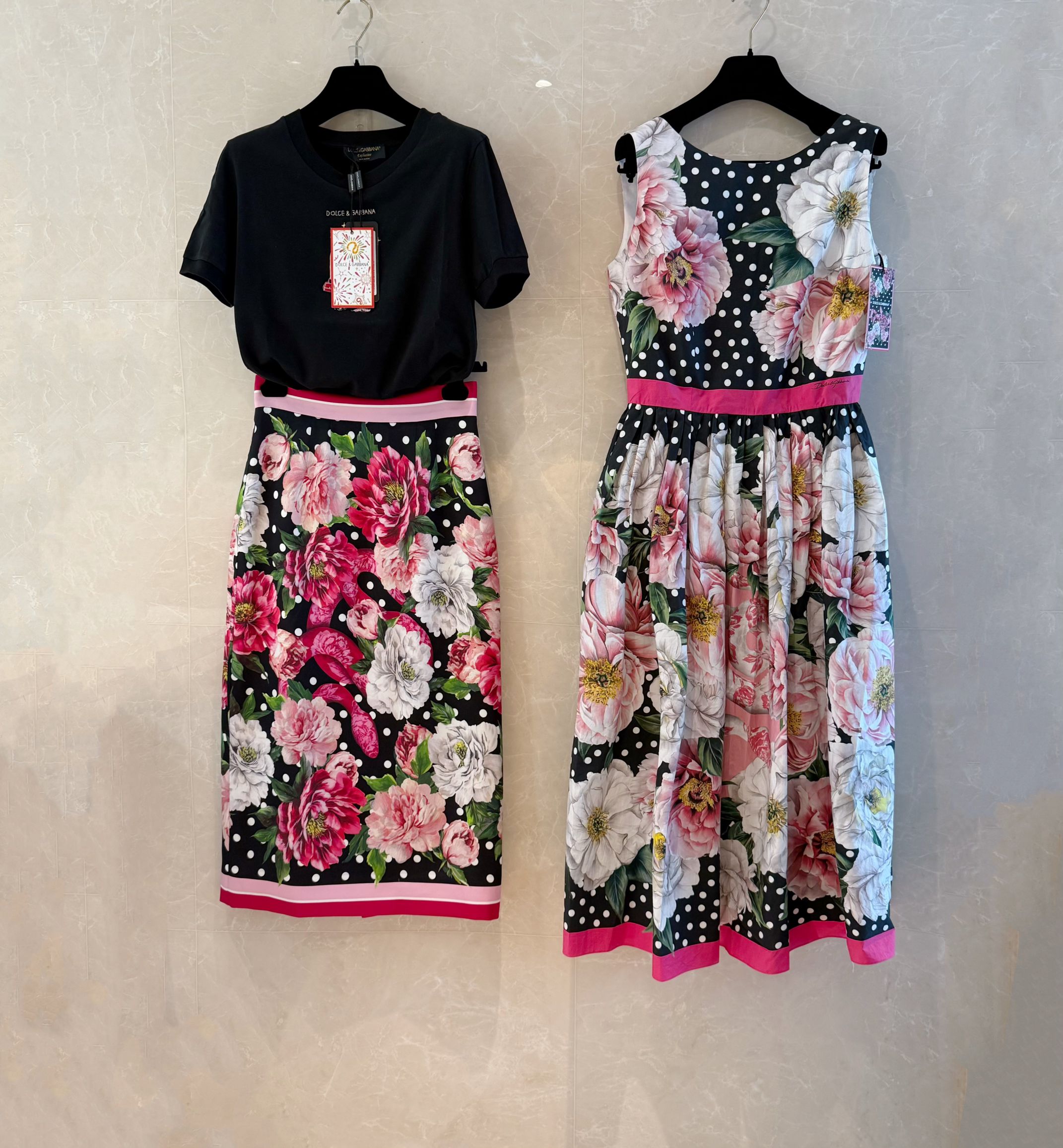 Elegant DG25 Spring Dress: Snake Year Limited Edition - Floral & Polka Dot 8 a1739696435959 7144