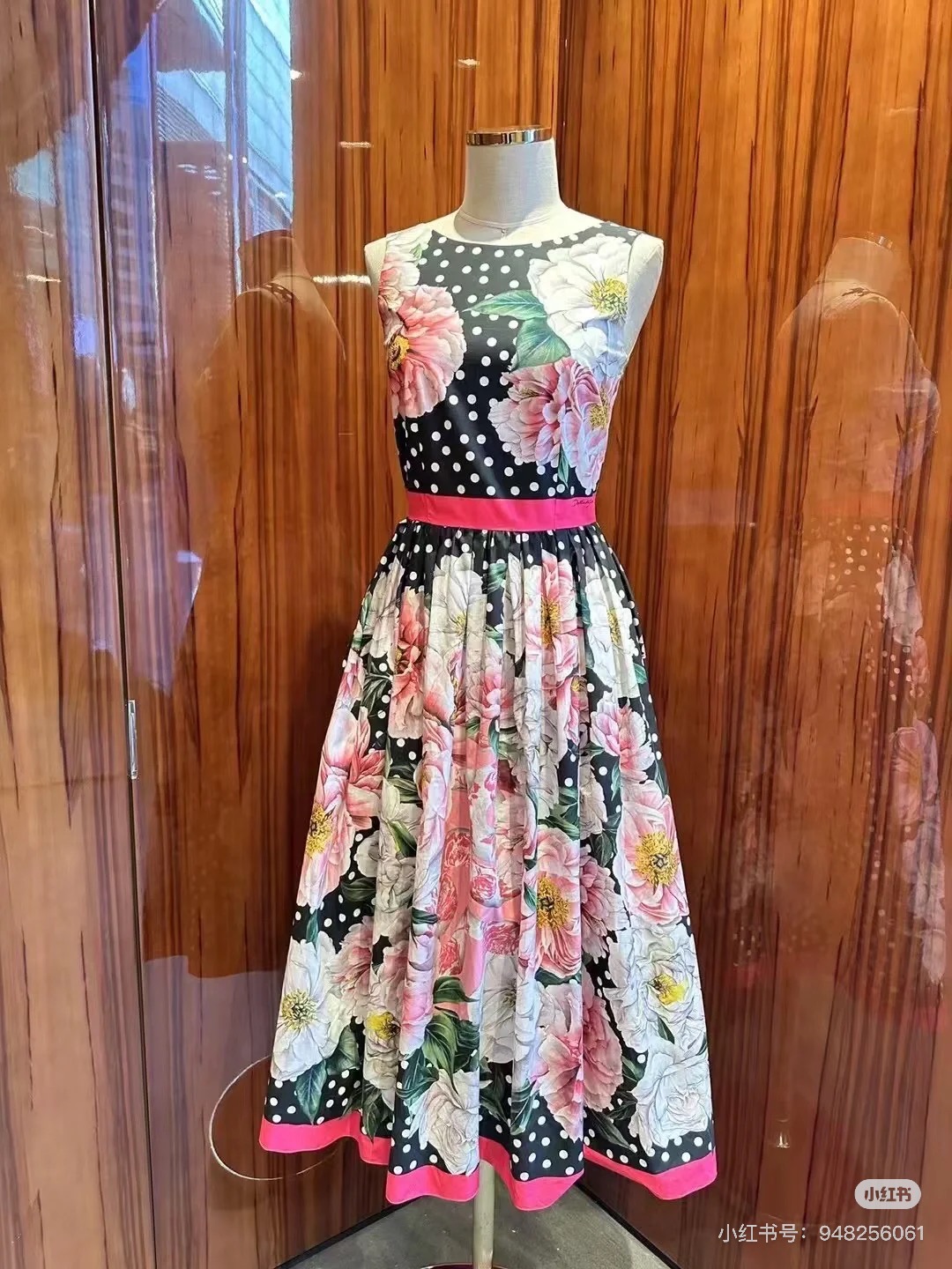 Elegant DG25 Spring Dress: Snake Year Limited Edition - Floral & Polka Dot 10 a1739696478424 7421