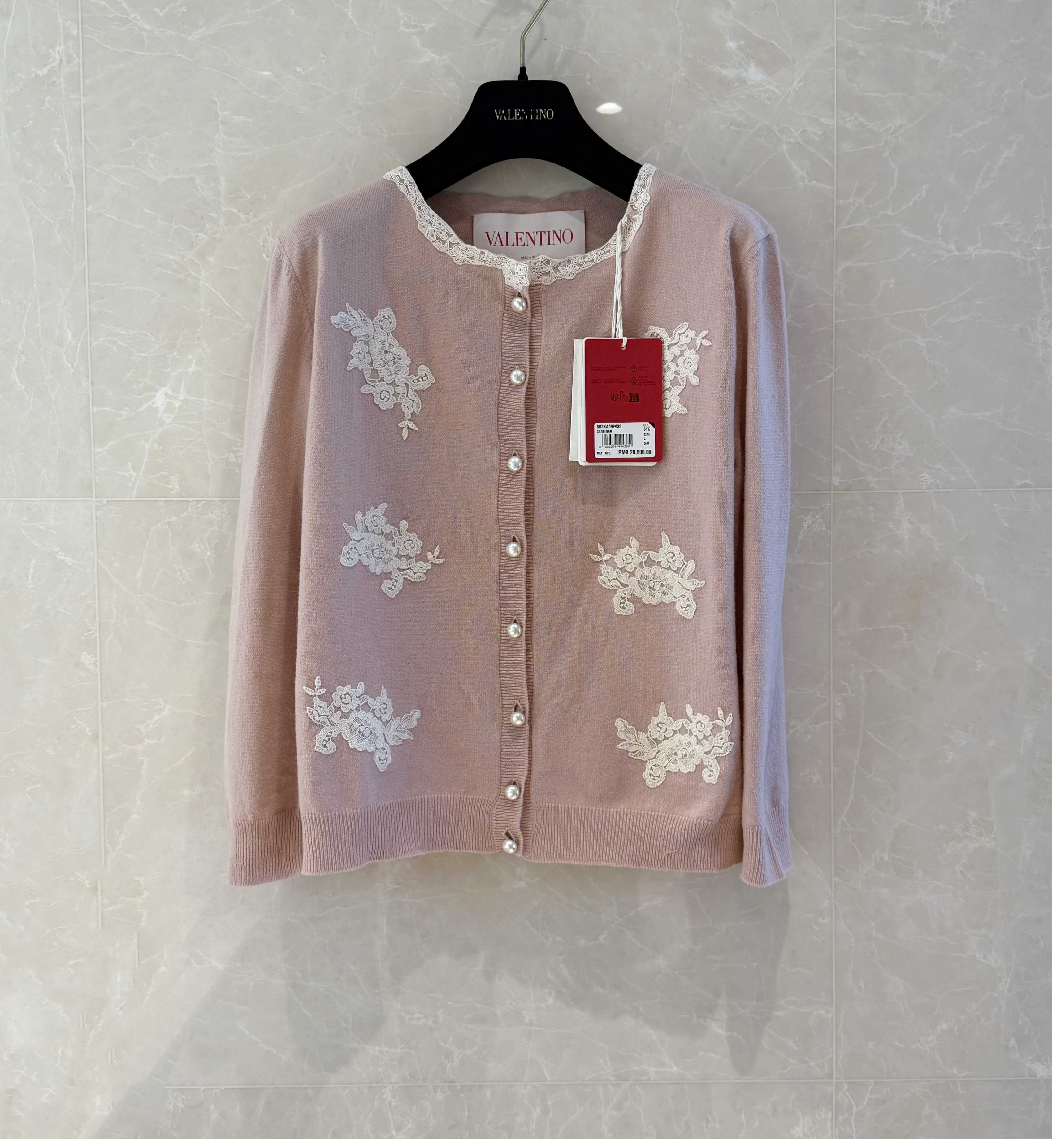 Elegant Embroidered Cardigan with Delicate Lace Design - Versatile & Chic 4 a1740557018440 4253