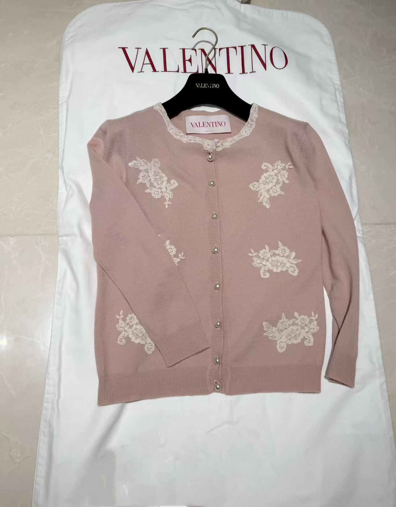 Elegant Embroidered Cardigan with Delicate Lace Design - Versatile & Chic 10 a1740557019253 1451