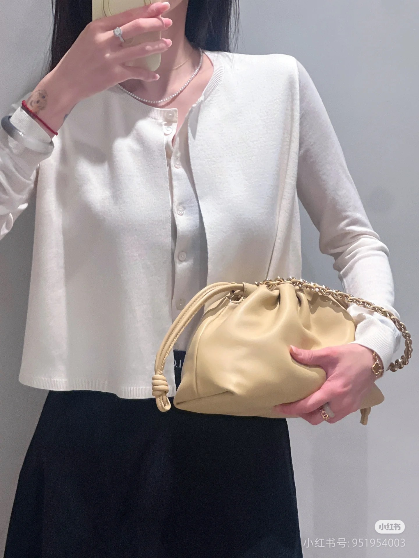Elegant Cream White Knitted Cardigan Poncho - Soft & Cozy, Versatile Style 8 a1743481687154 4348