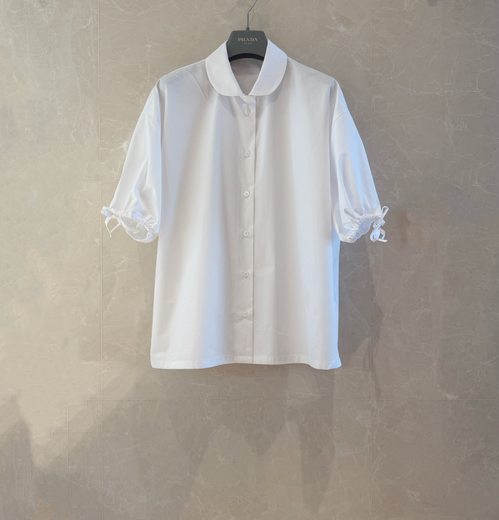 Elegant Drawstring Cuff Shirt - Versatile & Chic Summer Essential 6 a1746259158890 2658