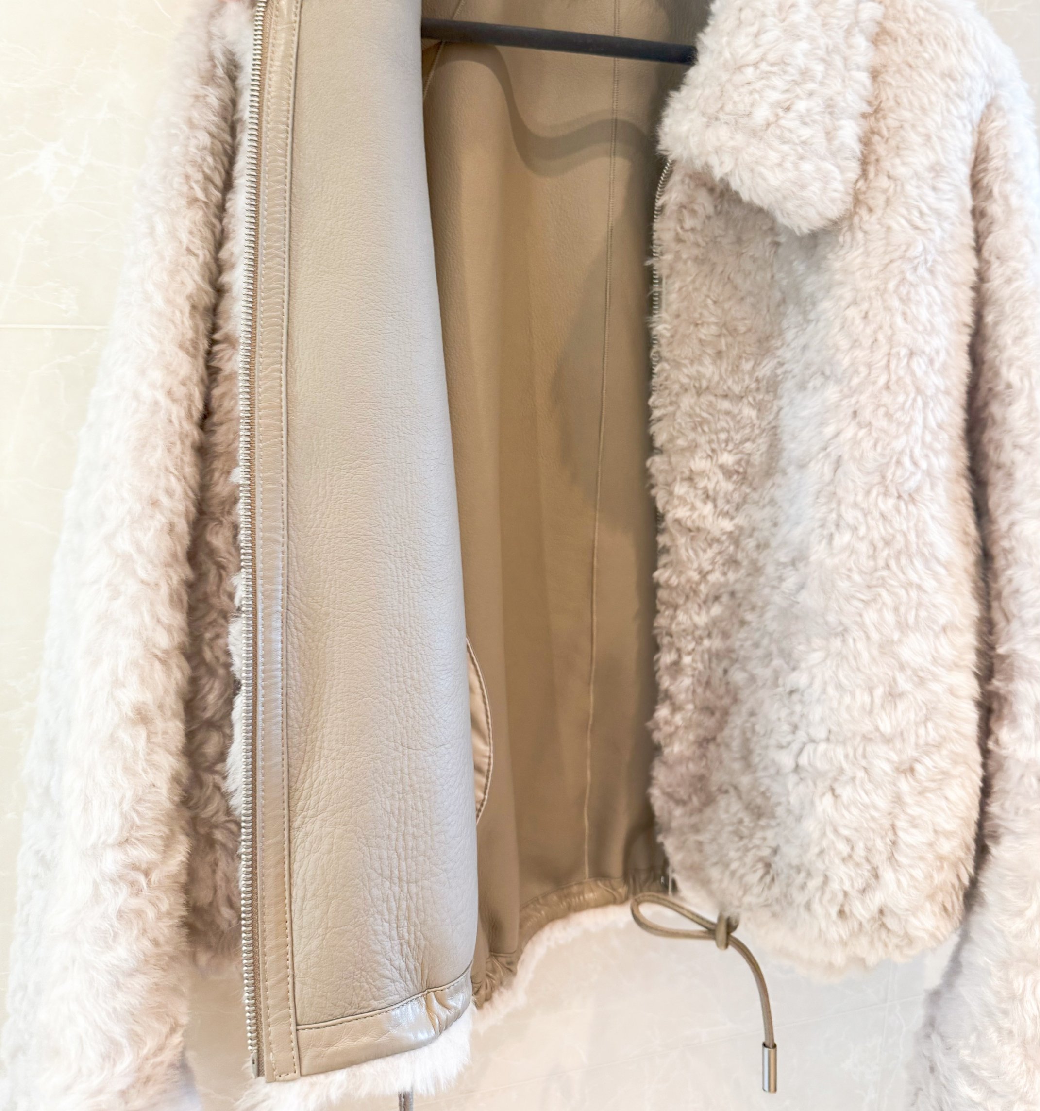 Fluffy Fleece Pullover with Zip and Drawstring Detail - Winter Fashion 7 a1758960264540 3718