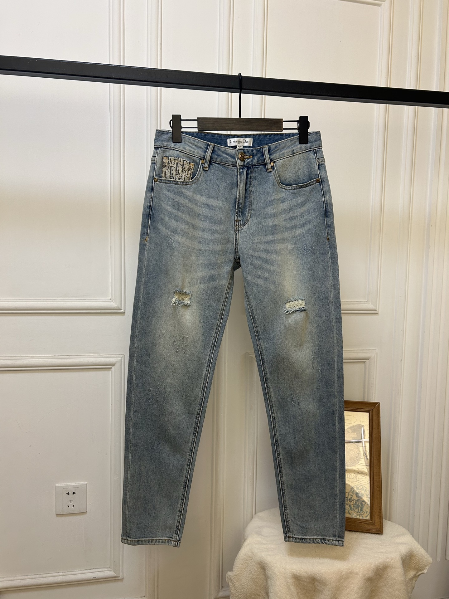 NO:140833,CD Dior 25SS spring and summer new men's jeans, a combination small straight-fitting style, a must-have for all-match commuting in all seasons. 29-38 (no 35, 37), dior, jeans, alexander wang19860909CD 迪奥 25SS春夏新品男款牛仔裤,合体小直筒版型、四季百搭通勤必备款.29-38（无35,37）,,dior,jeans,alexander wang,Men's clothing