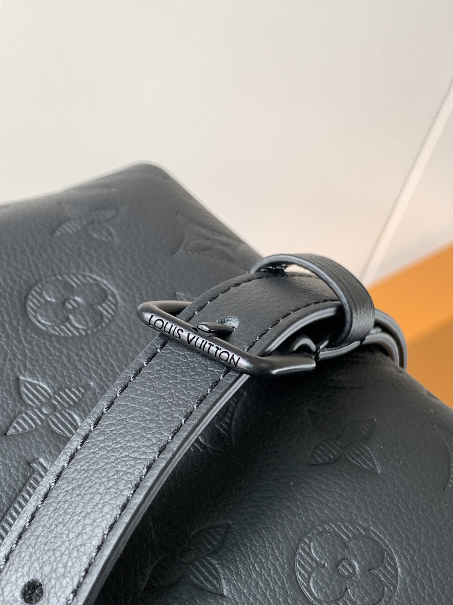 Louis Vuitton Pulse Mini Black Monogram Shadow Leather Crossbody Bag 7 i1731738327 9029 1