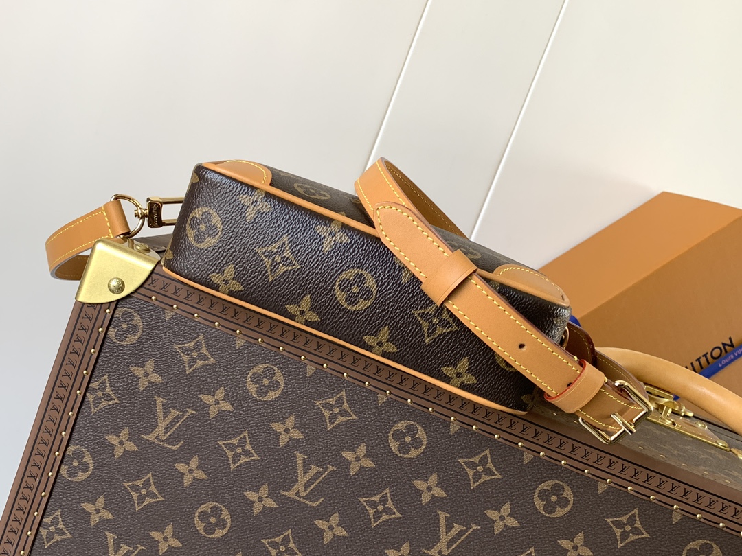 Louis Vuitton M14253黑花 M14058老花