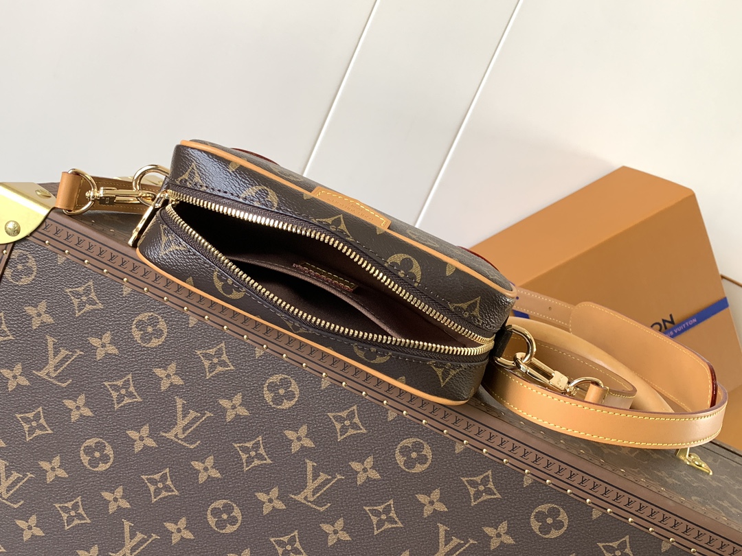 Louis Vuitton M14253黑花 M14058老花