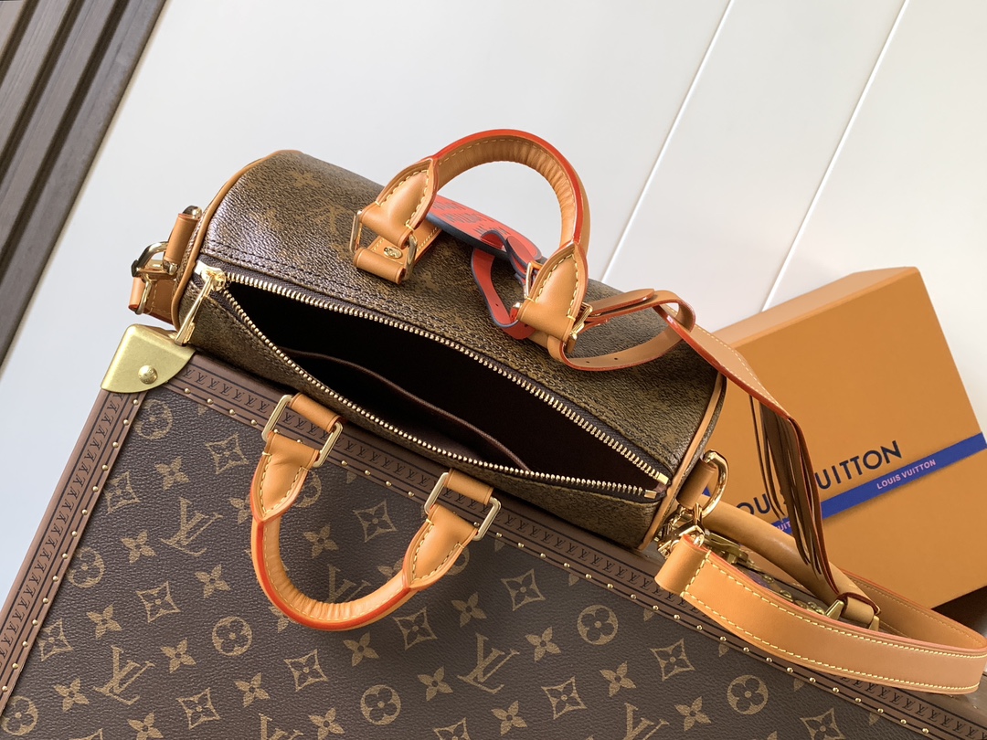 Louis Vuitton M11542新款 变码芯片163c Keepall Bandoulière 25 手袋汲取西部灵感
