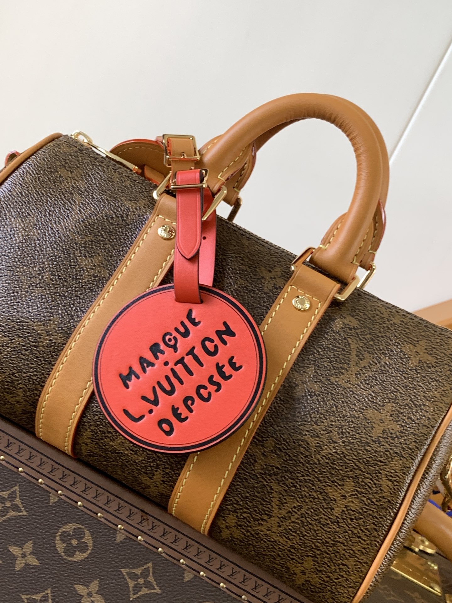 Louis Vuitton M11542新款 变码芯片163c Keepall Bandoulière 25 手袋汲取西部灵感