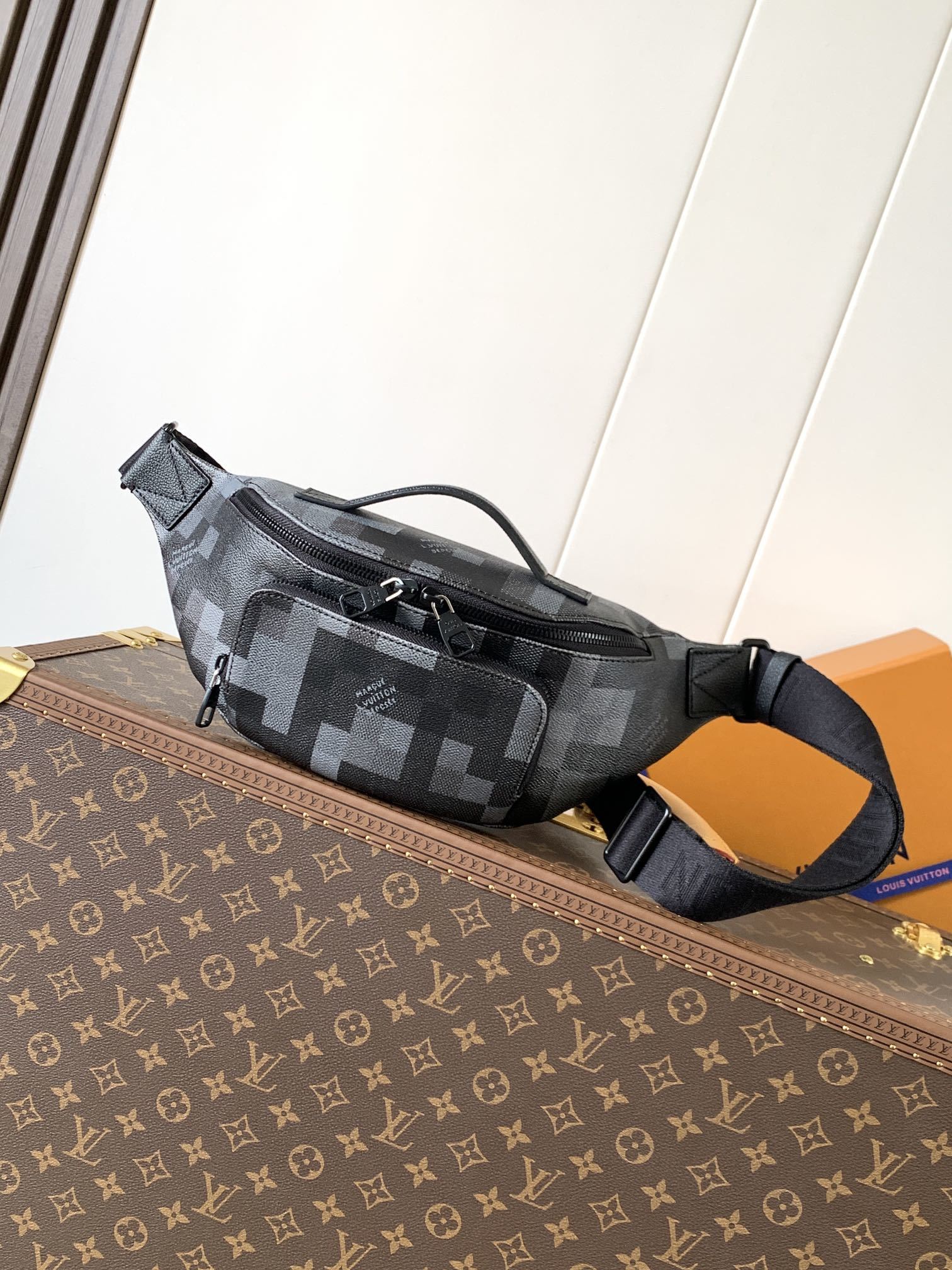 M14920顶级原单 变码芯片163C 迷彩男包胸包腰包 当季新款 RUSH 腰包 本款 Rush 腰包