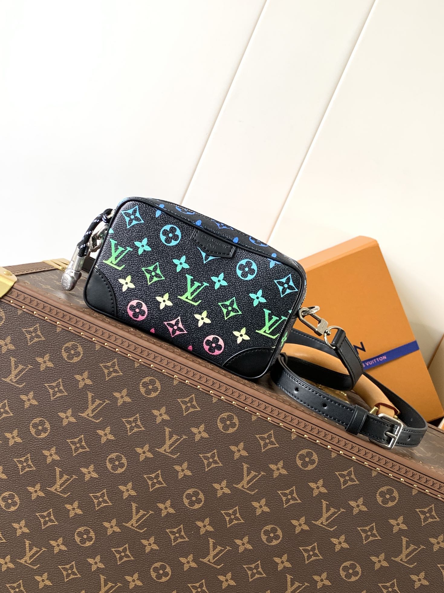 Louis Vuitton Trocadero Mini Monogram Black Multicolor Crossbody Bag 2 i1750318623 7991 8
