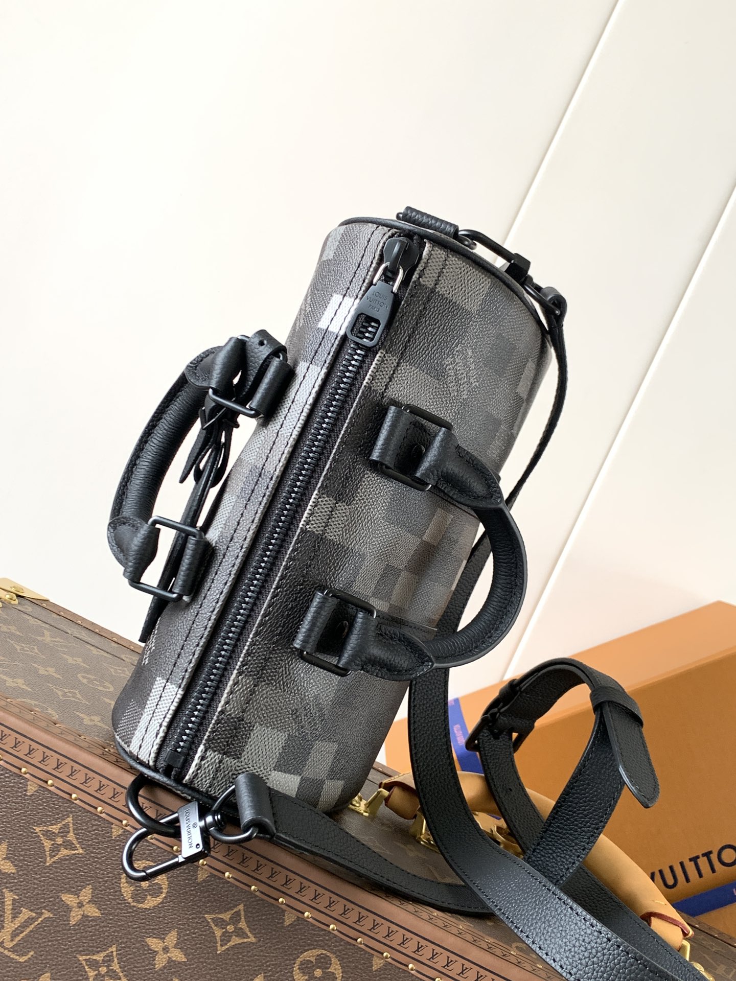 M14919 顶级原单 变码芯片163C 本款 Keepall Bandoulière 25 手袋浓缩经