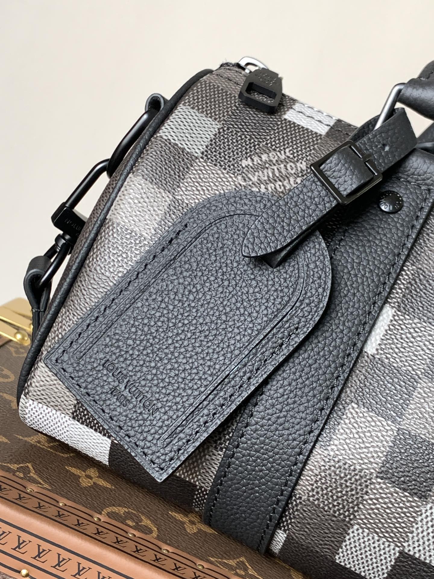 M14919 顶级原单 变码芯片163C 本款 Keepall Bandoulière 25 手袋浓缩经