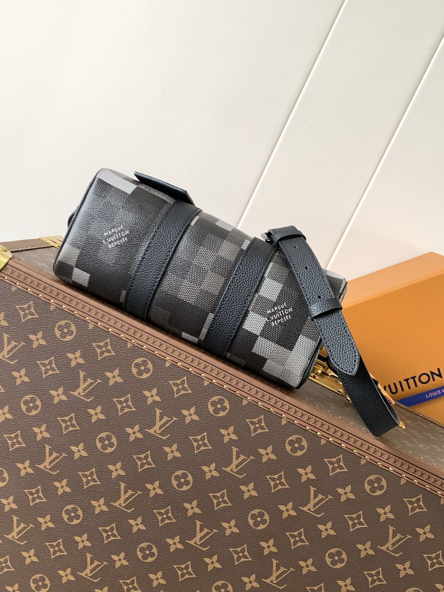 M14919 顶级原单 变码芯片163C 本款 Keepall Bandoulière 25 手袋浓缩经
