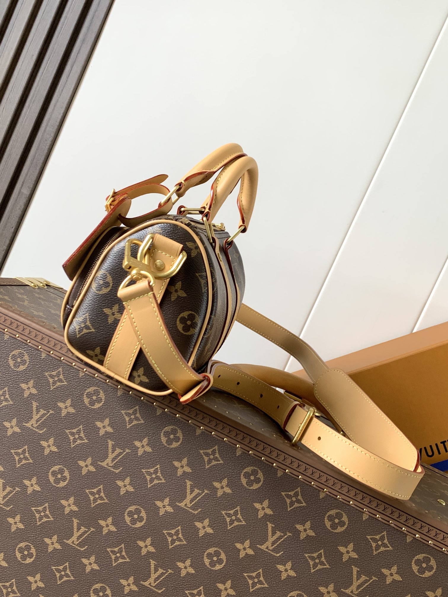 M14981 顶级原单 变码芯片163C 本款 Keepall 25 Cargo 手袋出自 Monogr