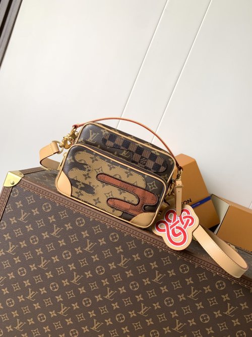 Louis Vuitton Nil Crossbody Bag Monogram Landscape Coated Canvas 1 Louis Vuitton Nil Crossbody Bag Monogram Landscape Coated Canvas