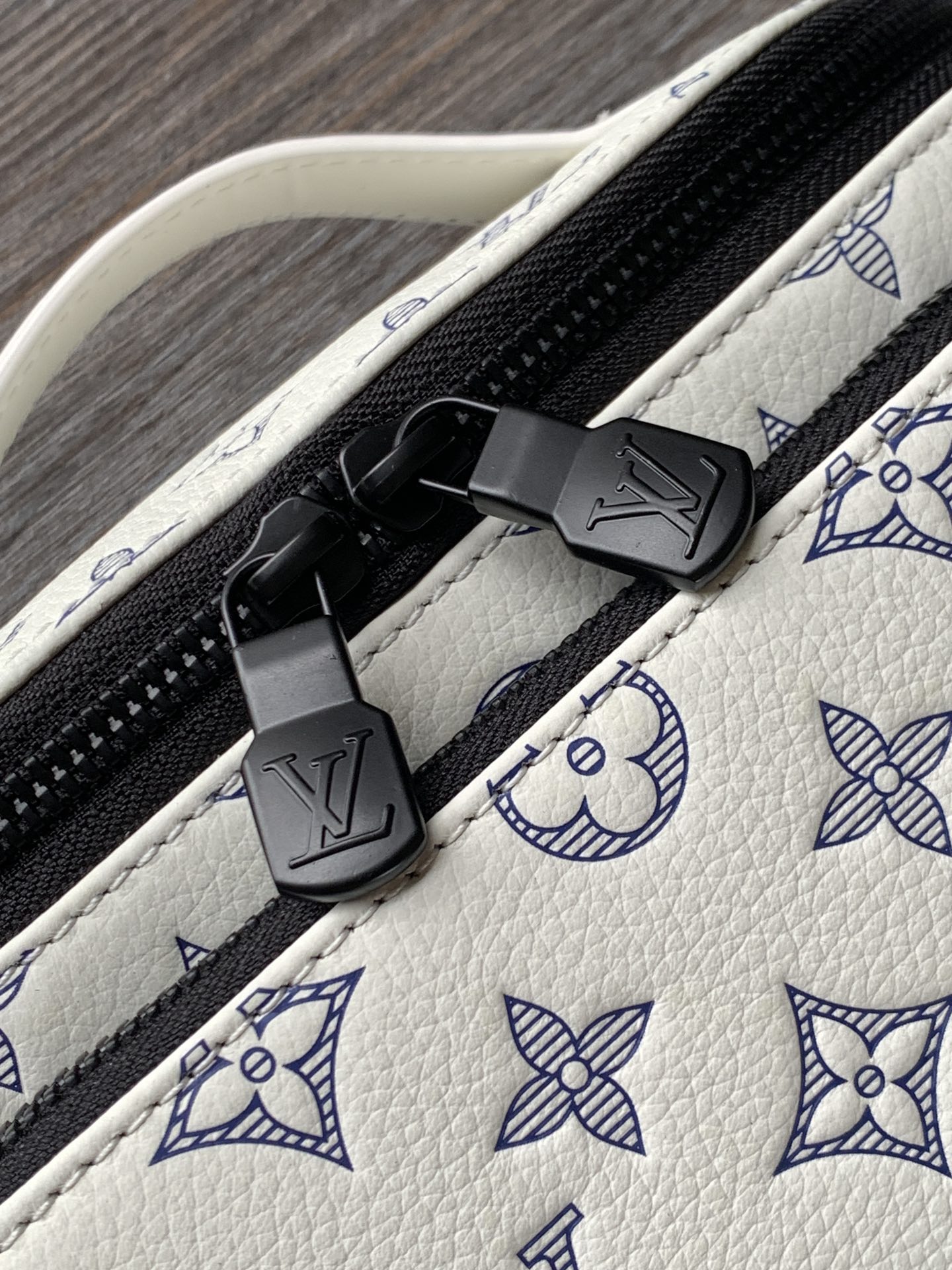 Louis Vuitton Rush Monogram Shadow Leather Bum Bag - White, M25227 6 i1753306301 4283 5