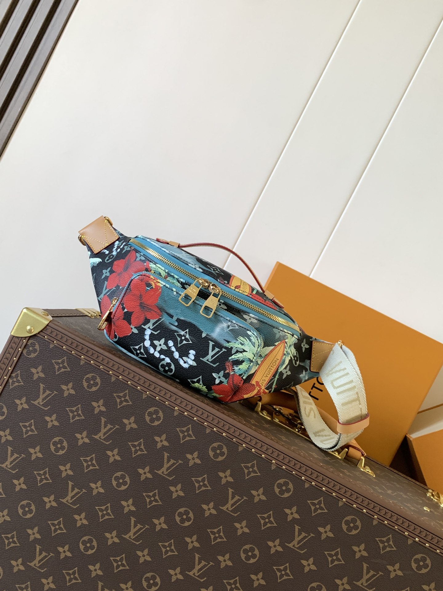 Louis Vuitton Monogram Craggy Rush Bum Bag, Designer Sling Bag, Tropical Flair 1 i1755327909 2459 4