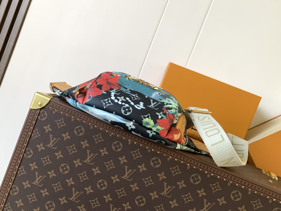 Louis Vuitton Monogram Craggy Rush Bum Bag, Designer Sling Bag, Tropical Flair 4 i1755327909 6418 7
