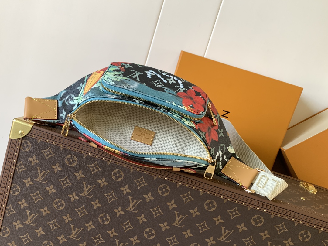 Louis Vuitton Monogram Craggy Rush Bum Bag, Designer Sling Bag, Tropical Flair 8 i1755327909 8092 5