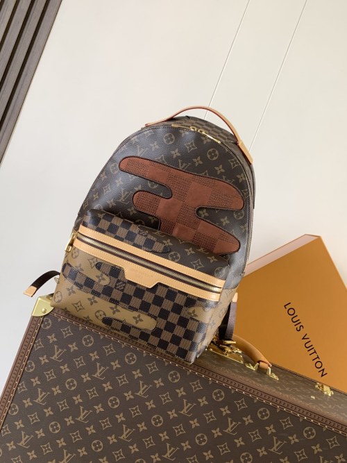 Louis Vuitton Discovery Small Backpack Monogram Landscape Coated Canvas 1 Louis Vuitton Discovery Small Backpack Monogram Landscape Coated Canvas