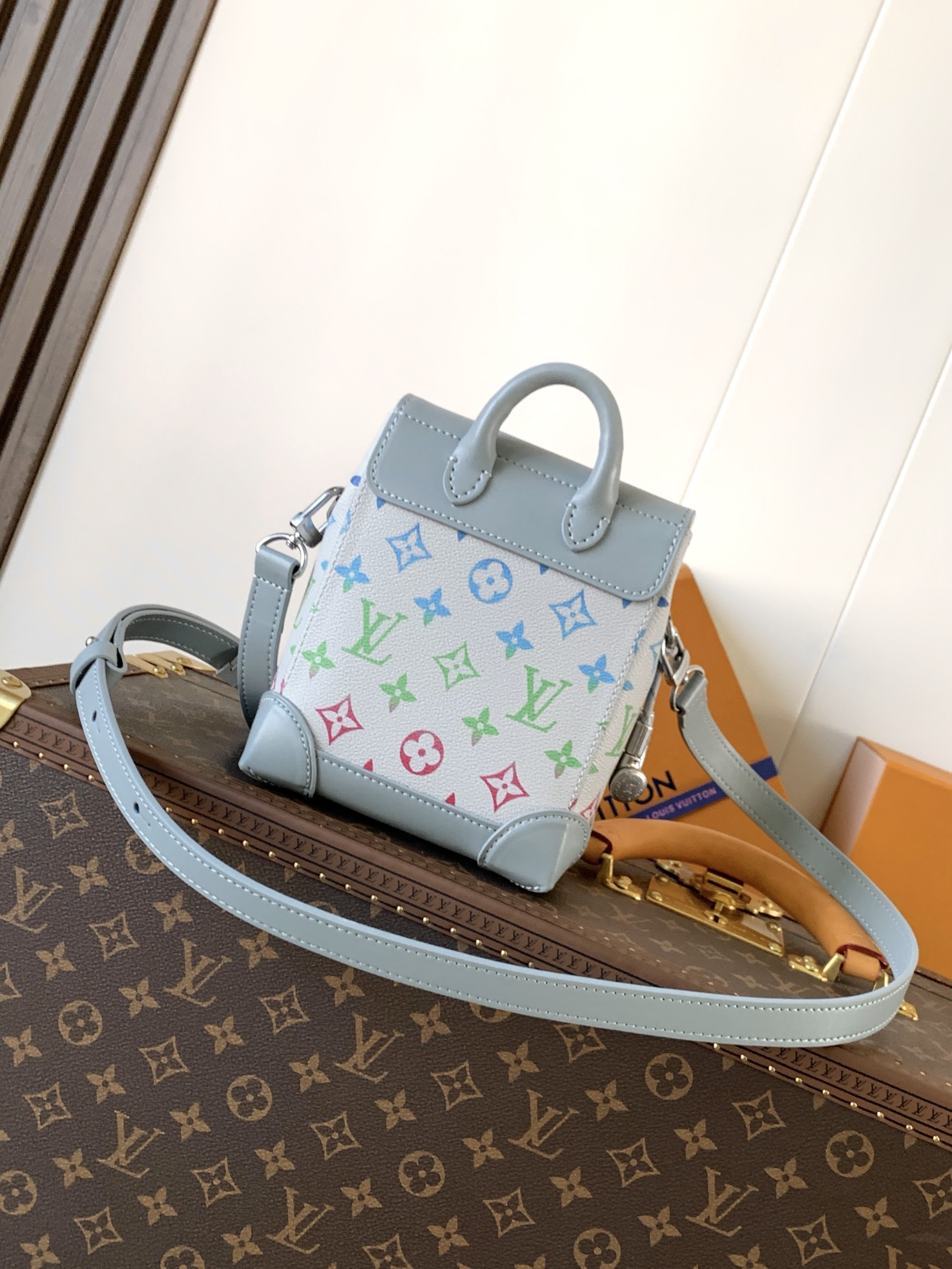 Louis Vuitton Nano Steamer Bag Monogram Canvas with Leather Trim 3 i1755965396 3280 8