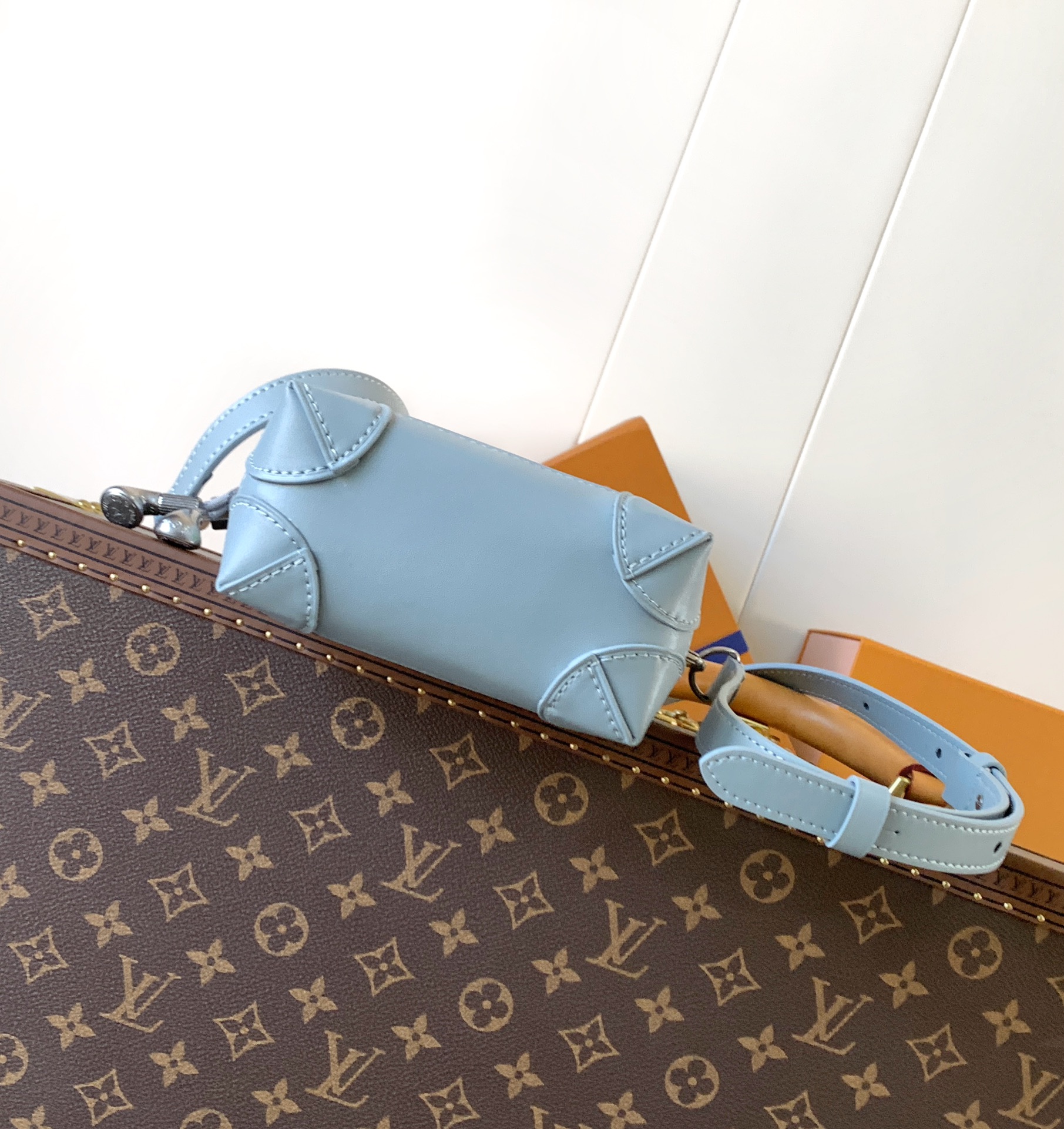 Louis Vuitton Nano Steamer Bag Monogram Canvas with Leather Trim 4 i1755965400 1957 0