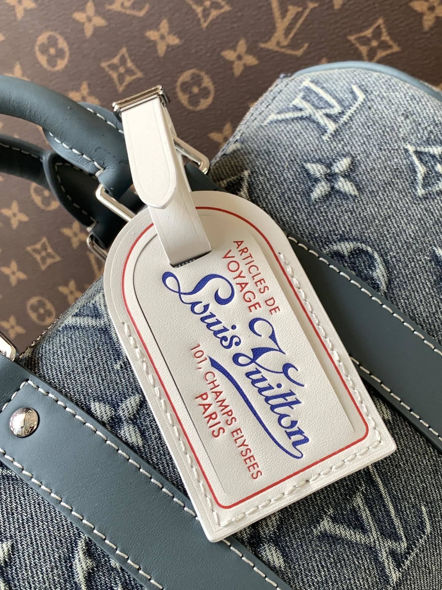 M22762 顶级原单 变码芯片163C 本款 Keepall Bandoulière 25 手袋展现
