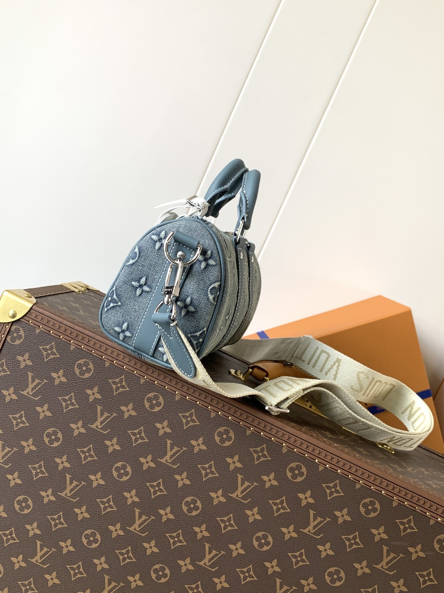 M22762 顶级原单 变码芯片163C 本款 Keepall Bandoulière 25 手袋展现
