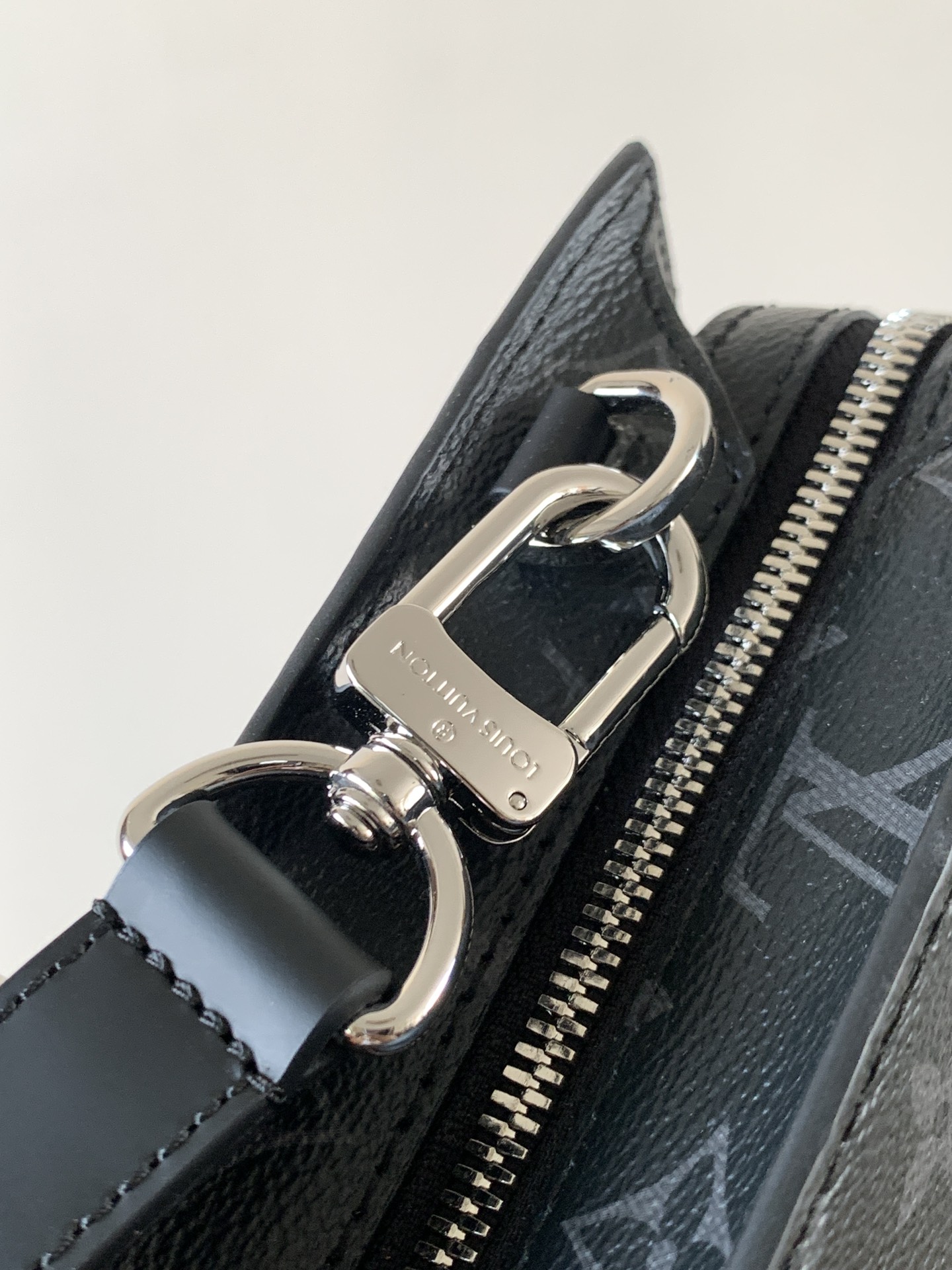 M11742黑花公文包带拉链 顶级原单 变码芯片163C本款 Sac Plat 24H 手袋拥有 Mon