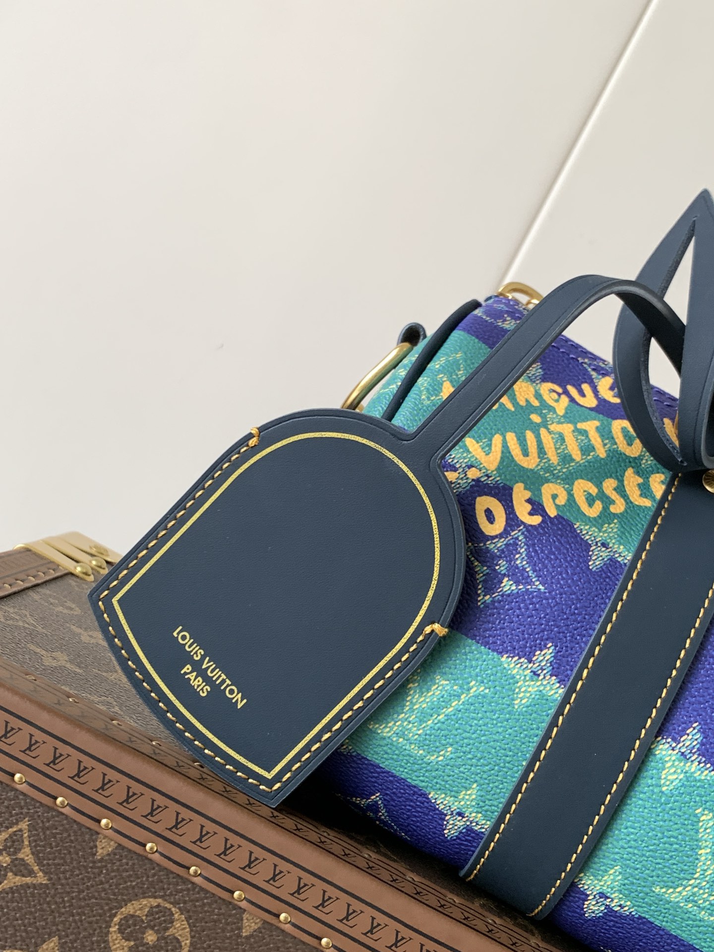 M25786 顶级原单 变码芯片163C 本款 Keepall Bandoulière 25 手袋浓缩经