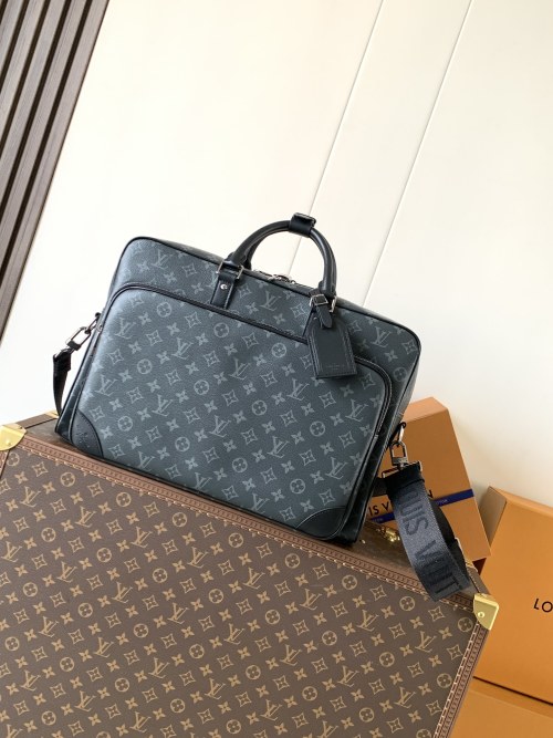 Louis Vuitton Monogram Eclipse Weekender Bag - Versatile & Stylish 1 Louis Vuitton Monogram Eclipse Weekender Bag - Versatile & Stylish