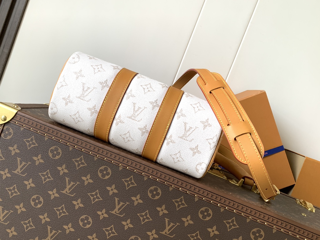 Louis Vuitton M15076白色 变码芯片163C【KEEALL
