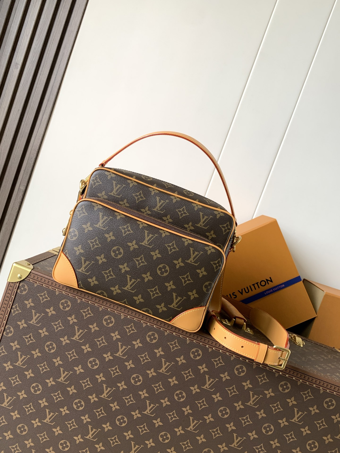 Сумка Louis Vuitton с монограммой