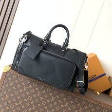 M28100棕色全皮M28100黑色全皮 顶级原单 变码芯片163C 本款 Keepall Cargo Bandouli M28100棕色全皮M28100黑色全皮 顶级原单 变码芯片163C 本款 Keepall Cargo Bandouli
