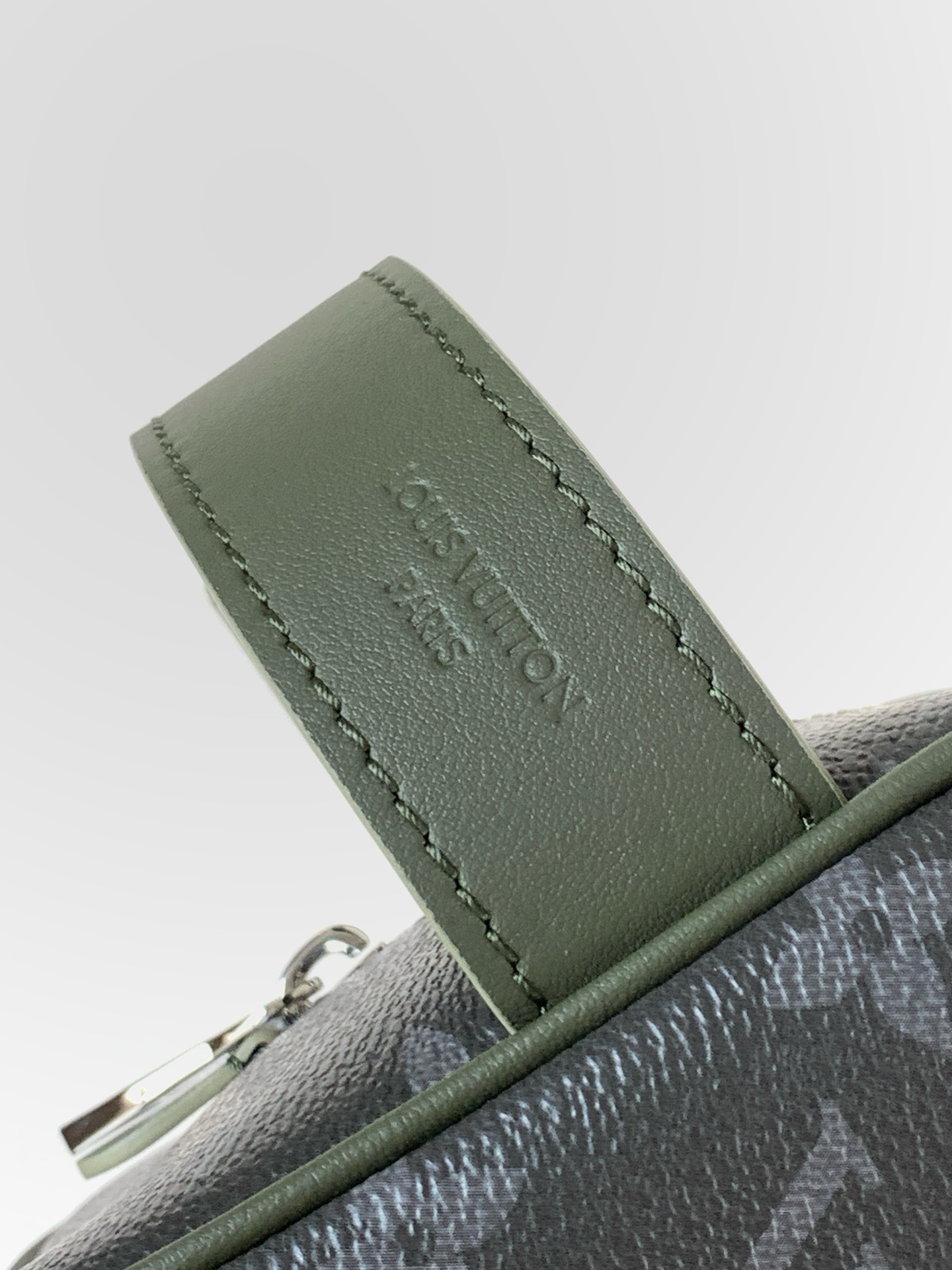 Louis Vuitton Dark Monogram Zip Bag