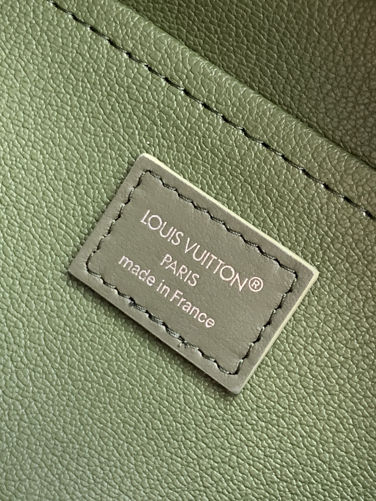 Louis Vuitton Dark Monogram Zip Bag