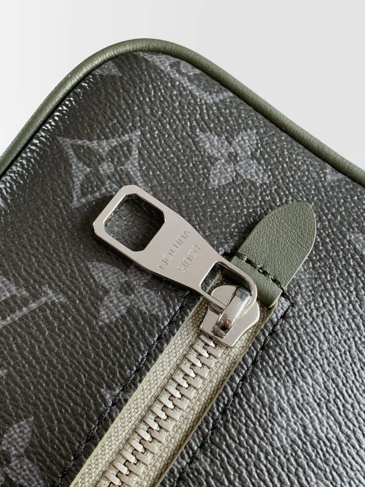 Louis Vuitton Dark Monogram Zip Bag