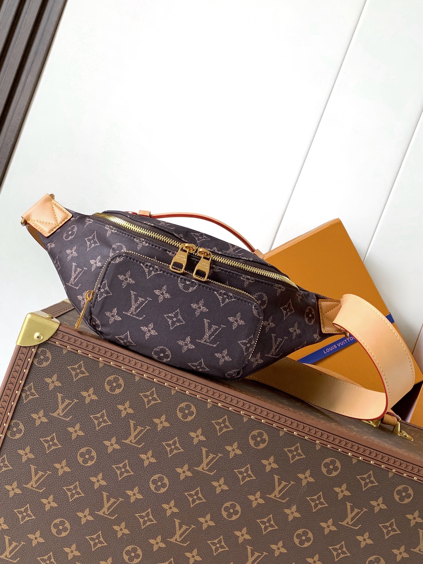 Louis Vuitton Monogram Zip Belt Bag