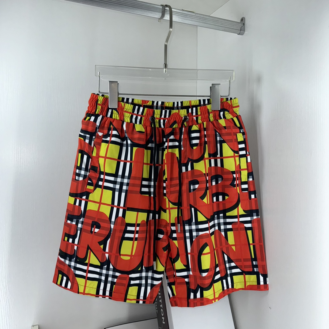 Burberry Clothing Shorts Replica Wholesale
 Nylon Summer Collection Beach