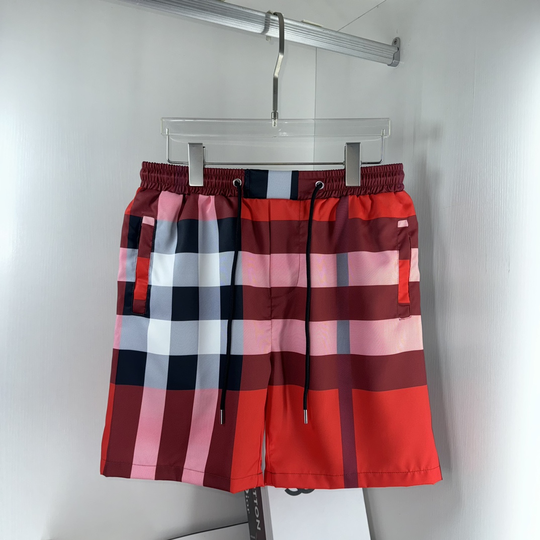 Burberry Clothing Shorts Nylon Summer Collection Beach