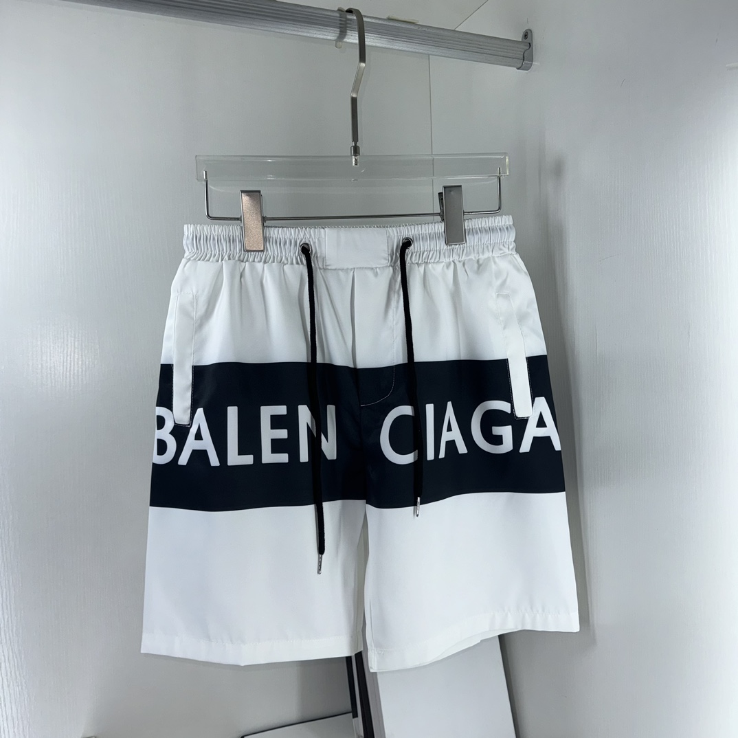 Balenciaga Clothing Shorts Nylon Summer Collection Beach