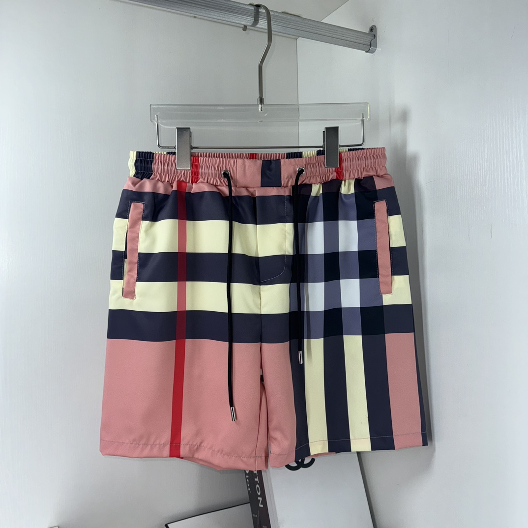 Burberry Clothing Shorts Nylon Summer Collection Beach