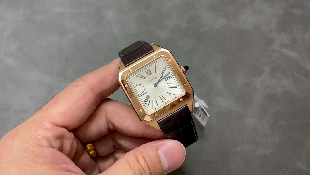 Cartier Watch Replica Wholesale
 Blue Polishing Calfskin Cowhide Frosted Steel Material Vintage Casual Quartz Movement Strap