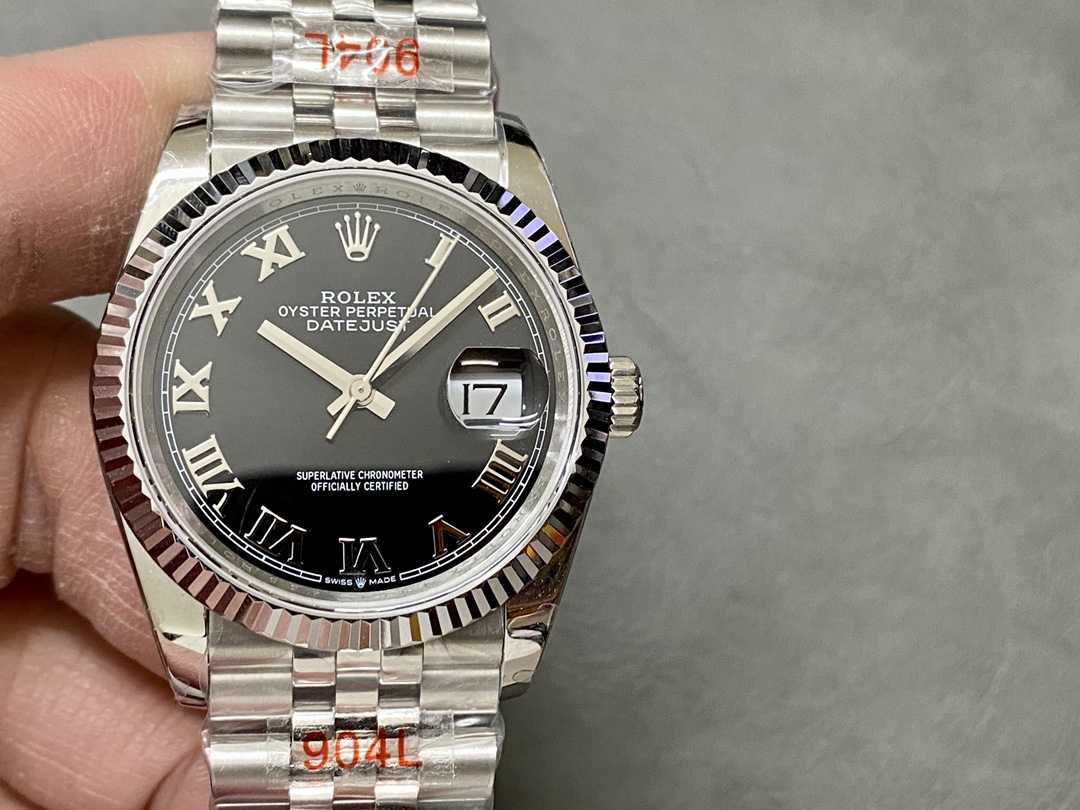 NO:145840,GM Rolex Log Type 36mm Movement 904 Stainless Steel, Rolex19860909GM 劳力士日志型36mm 机芯904精钢,,rolex,Watch