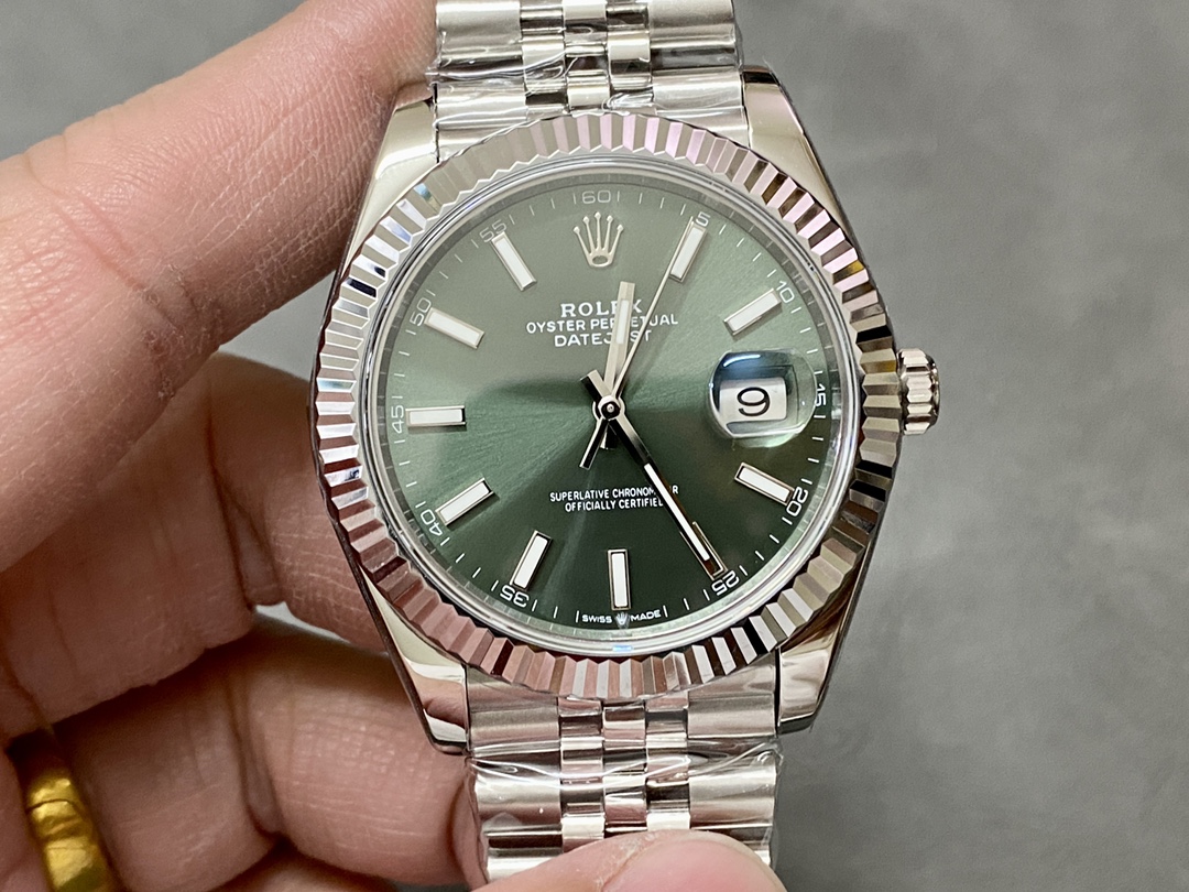 Rolex Datejust Watch Blue Denim Steel Material