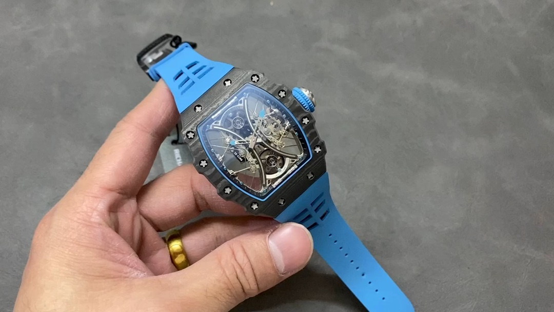 Richard Mille Orologio da Polso Blu Viola Openwork Pantaloni da tuta