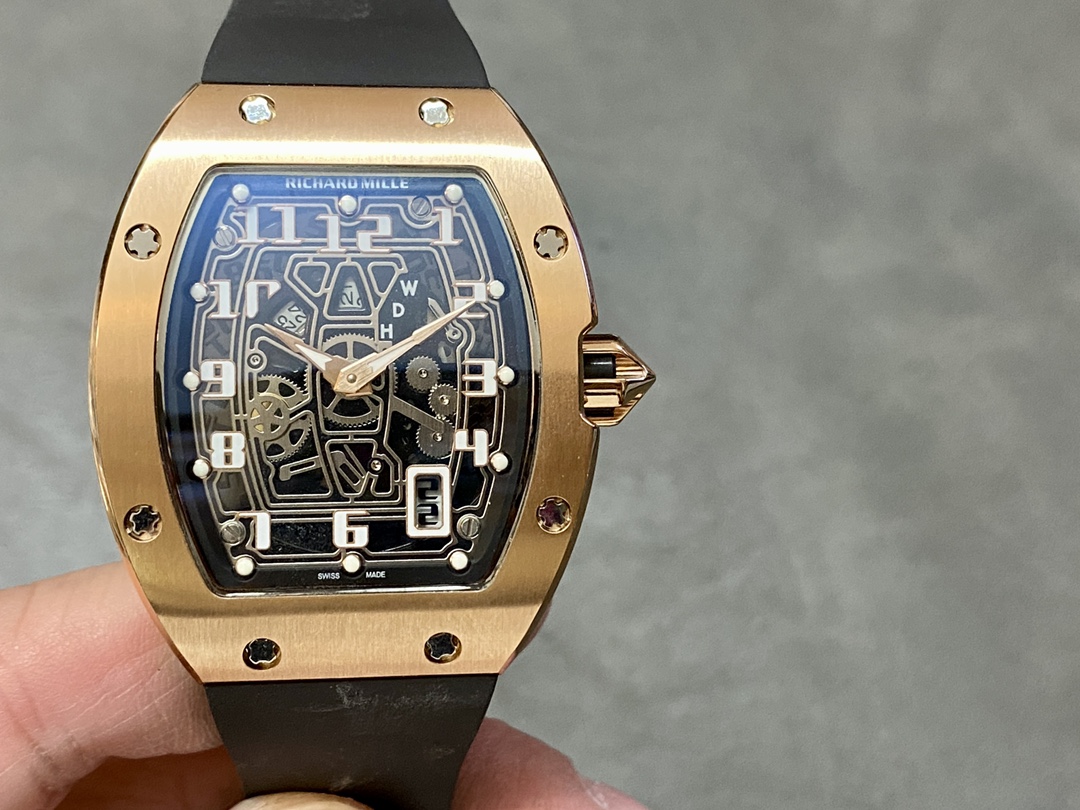 NO:146290,Richard Mille RM067 RM67 new craftsmanship, fashionable and avant-garde hollow design latest special model, mineral scratch-resistant mirror glass, equipped with 316L stainless steel case, wear-resistant natural imported rubber strap, fully automatic imported mechanical movement, size 38*16mm, the pinnacle work surpasses the ordinary, and exquisitely recommend men's watches for you, exquisitely inherit the real effect, guarantee of quality!  ,19860909理查德米勒 Richard Mille RM067 RM67全新工艺时尚更前卫镂空设计最新特别款 矿物质防刮镜面玻璃 配置316L精钢表壳 耐磨天然进口橡胶表带 全自动进口机械机芯 尺寸38*16mm 巅峰之作超越平凡 为你精致推荐男士臻品腕表 精致传承真实效果 品质的保证！,,Watch