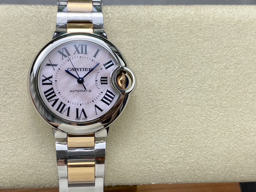 Cartier Watch Blue Mechanical Movement